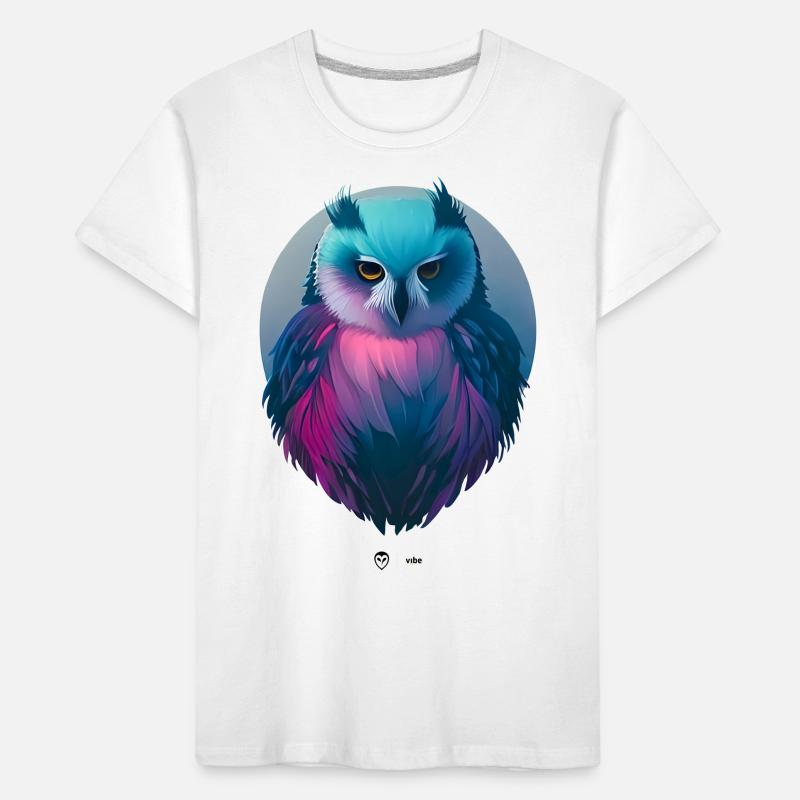 Grumpy Eule Kinder Premium Bio T-Shirt