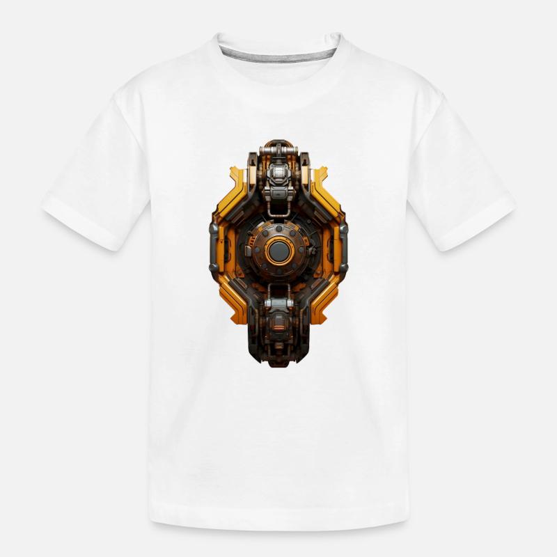 IAM A ROBOT 002 - T-shirt bio Premium Enfant - blanc
