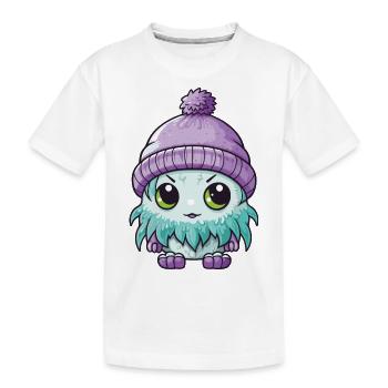 Winter Eskimo Baby Winterlich - Kids' Premium Organic T-Shirt - white - Front