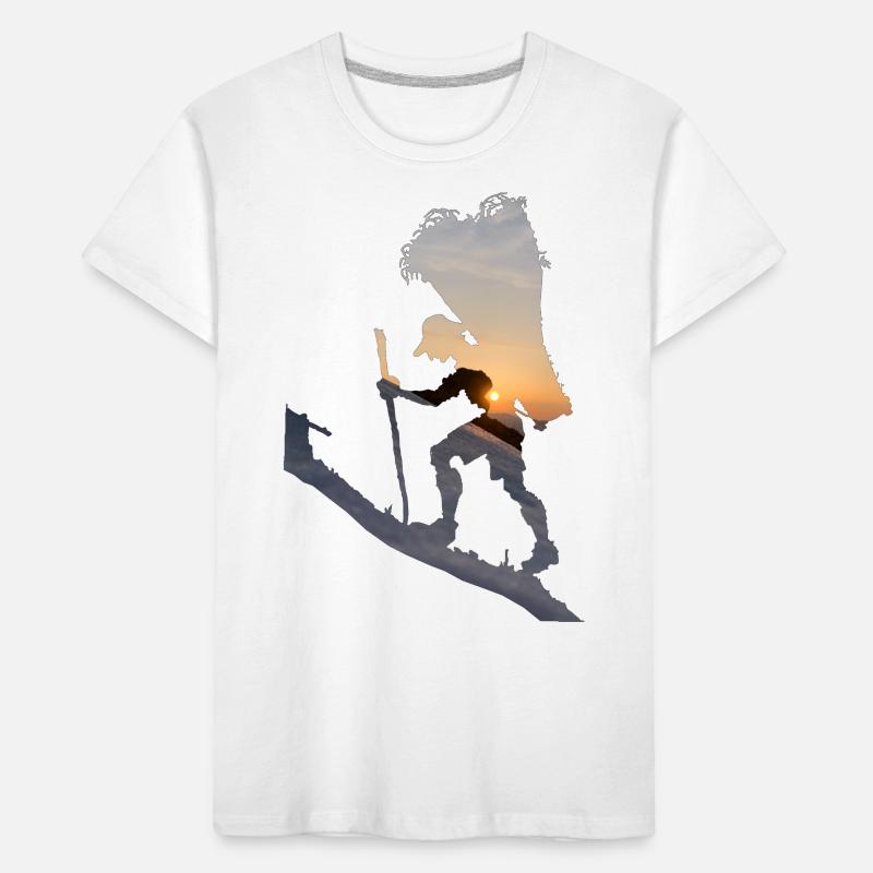 Mountain Conqueror Kids' Premium Organic T-Shirt