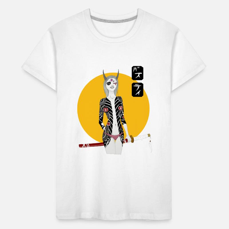 Oni Samurai Kinder Premium Bio T-Shirt