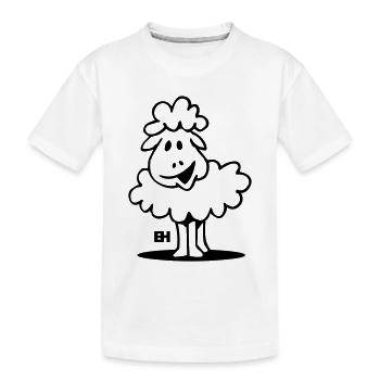 Sheep - Kids' Premium Organic T-Shirt - white - Front