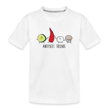Amis Antipasti - T-shirt bio Premium Enfant - blanc - Devant