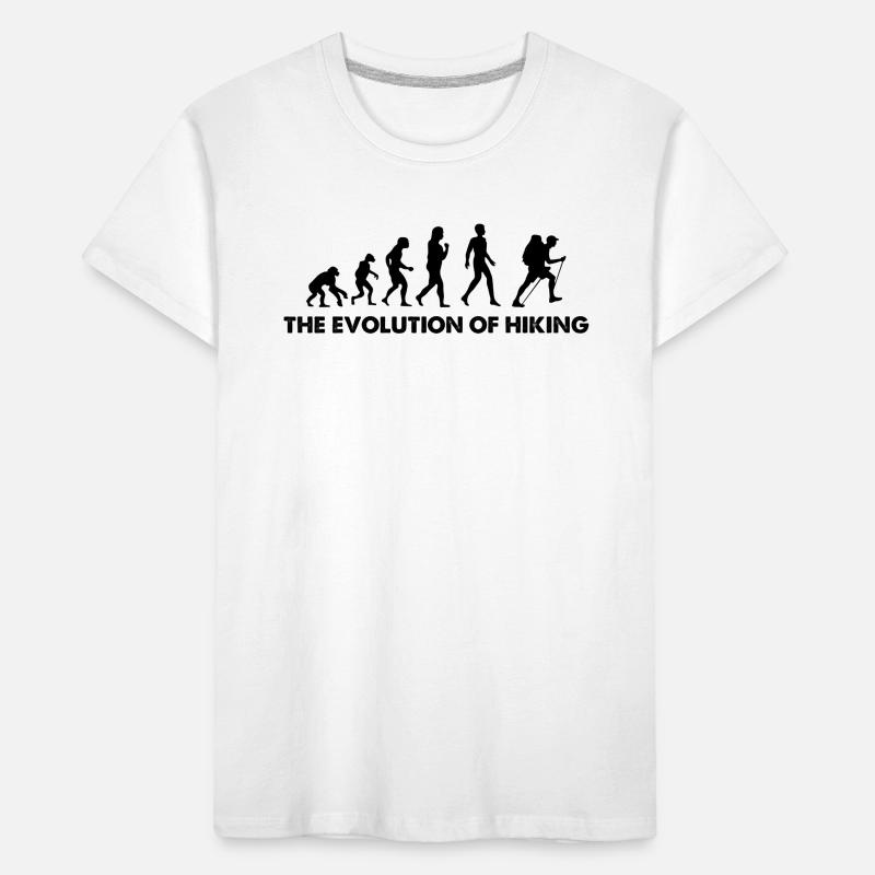 L'évolution de la randonnée T-shirt bio Premium Enfant