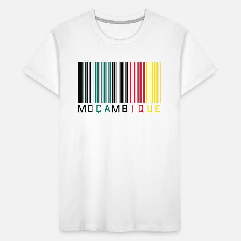 Barcode Mosambik Kinder Premium Bio T-Shirt