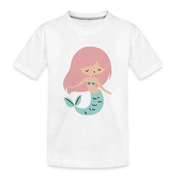 Sirène - T-shirt bio Premium Enfant - blanc - Devant