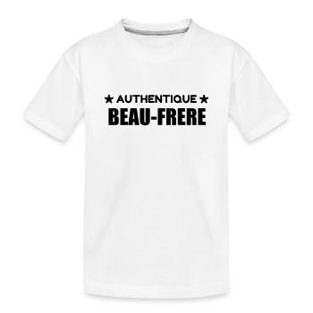 Beau Frère / Frere / Beau-Frère / Mariage / Marié - T-shirt bio Premium Enfant - blanc - Devant