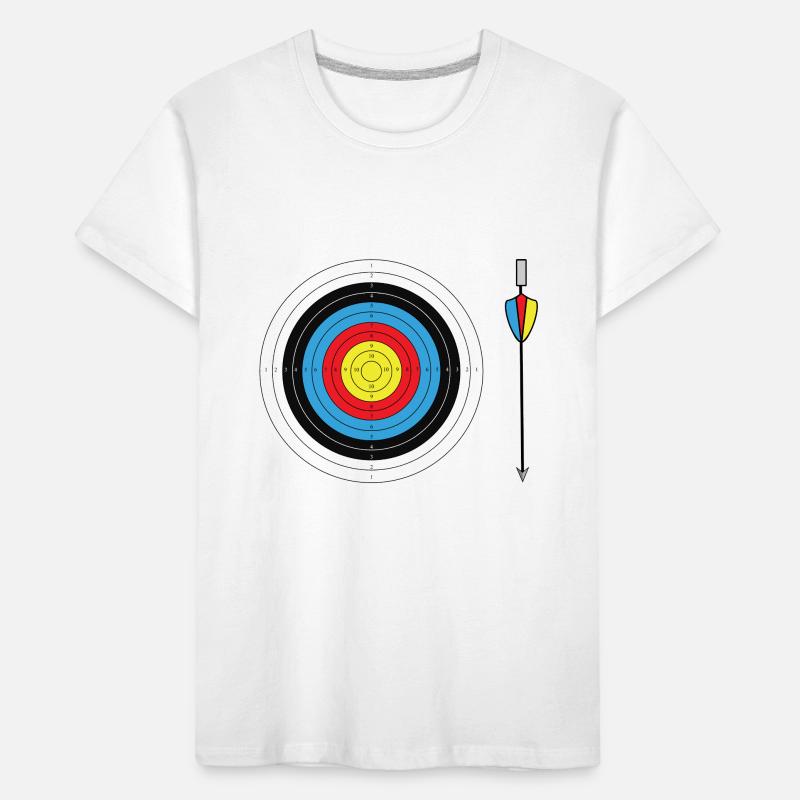 Arc et Flèche | Arc avec flèche T-shirt bio Premium Enfant
