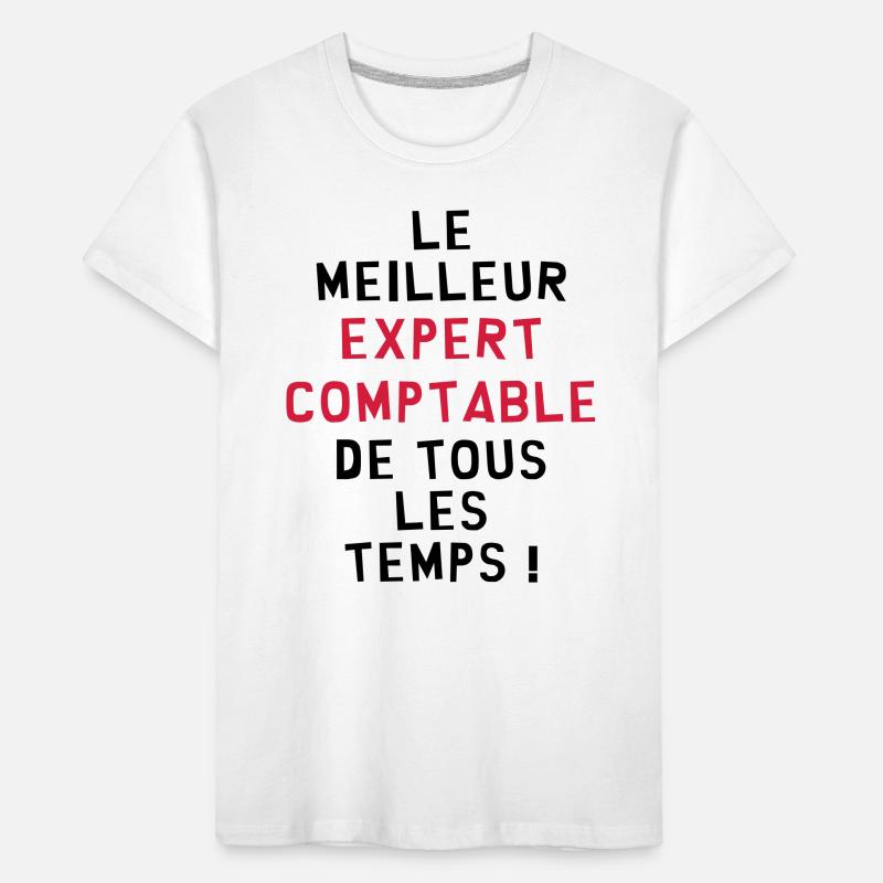 Expert Comptable / Comptabilité / Comptable / T-shirt bio Premium Enfant