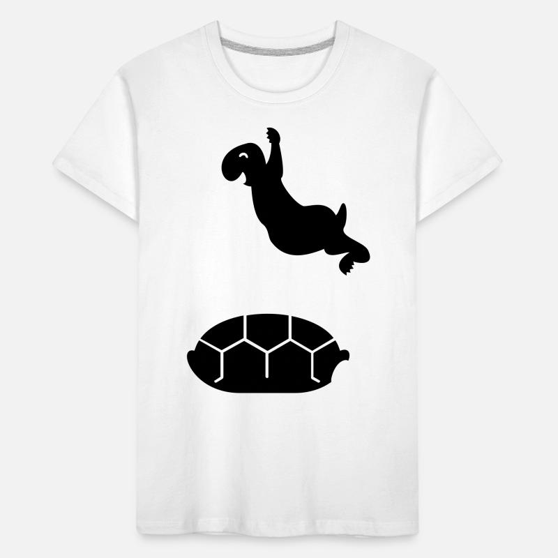 tortue printemps / spring turtle (1c) T-shirt bio Premium Enfant