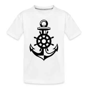 sailor - Kids' Premium Organic T-Shirt - white - Front