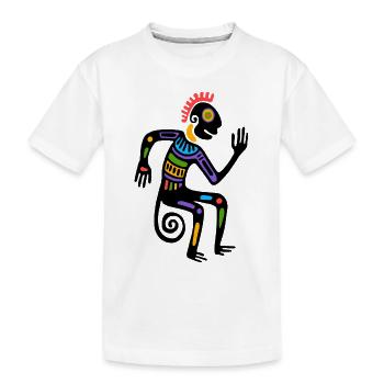 Culture des Aztèques et des Mayas - T-shirt bio Premium Enfant - blanc - Devant