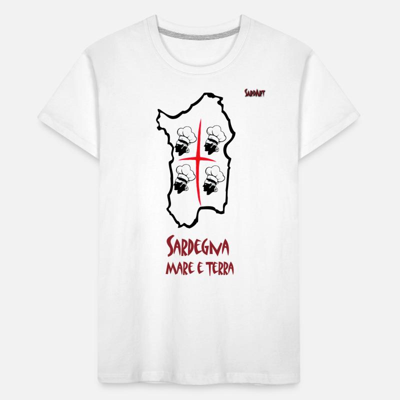 Sardegna - Mare e Terra Kids' Premium Organic T-Shirt