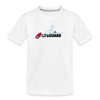 Lifeguard sauveteur aquatique - T-shirt bio Premium Enfant - blanc - Devant