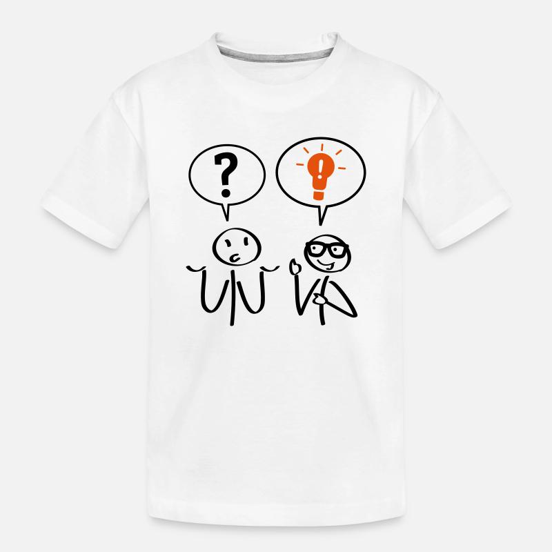 Problemlöser - Kinder Premium Bio T-Shirt - Weiß