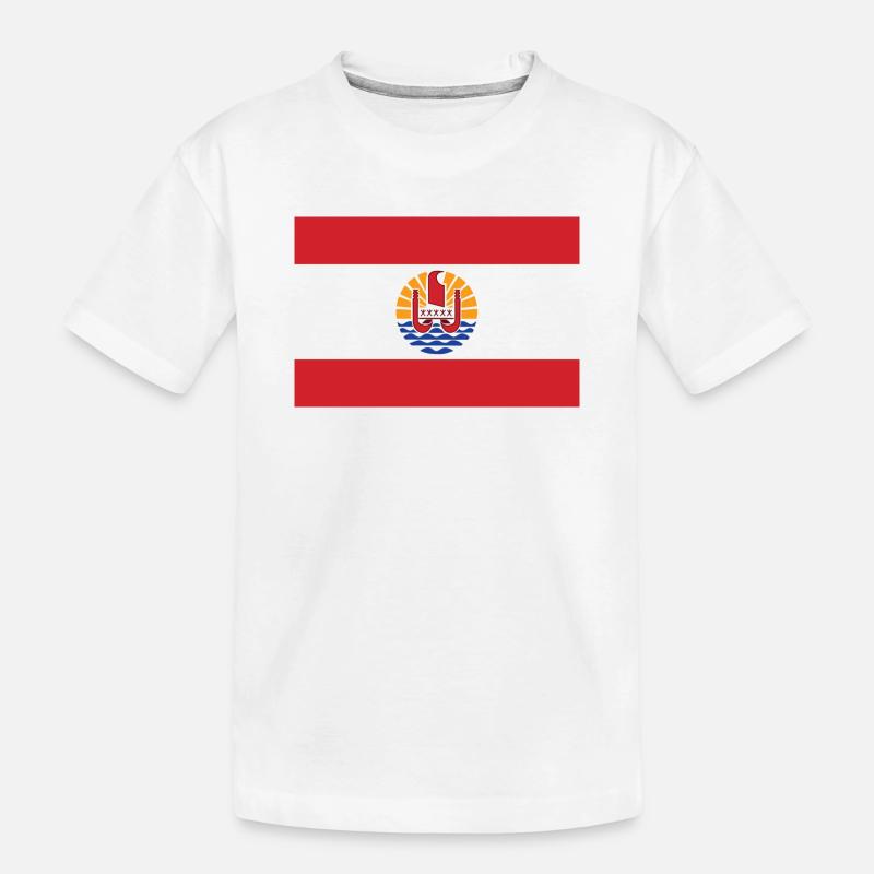 Polynésie - T-shirt bio Premium Enfant - blanc