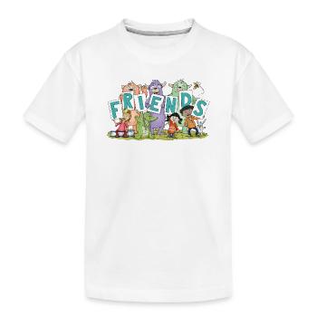 amis - T-shirt bio Premium Enfant - blanc - Devant