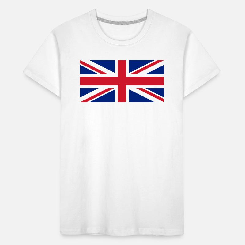 drapeau Angleterre T-shirt bio Premium Enfant