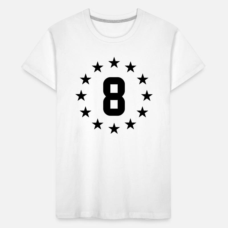 8 ans T-shirt bio Premium Enfant