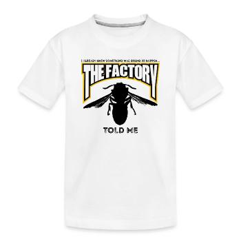 La fabrique de guêpes - T-shirt bio Premium Enfant - blanc - Devant