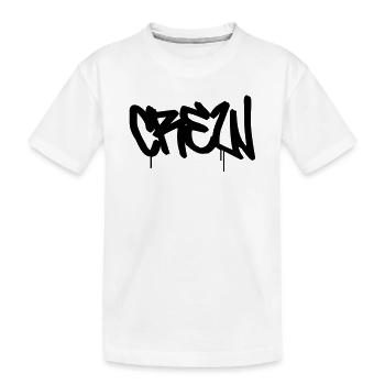 CREW - T-shirt bio Premium Enfant - blanc - Devant