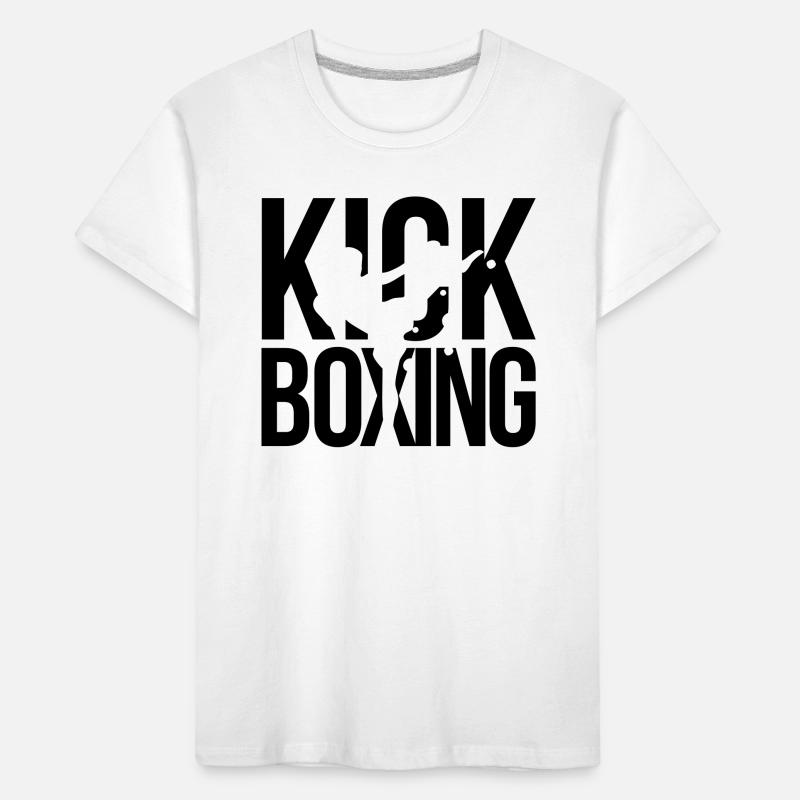 boxe kick boxing T-shirt bio Premium Enfant