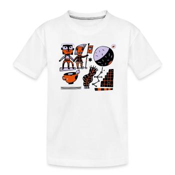 Parallel Universe TK02 I t-shirt - T-shirt bio Premium Enfant - blanc - Devant
