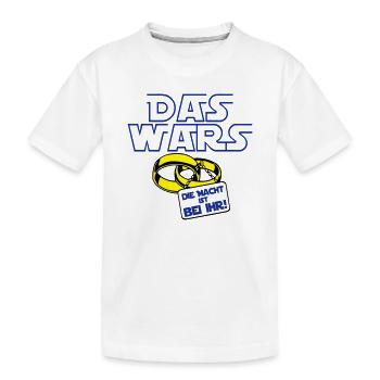 Junggesellenabschied , das wars die macht .(25) - Kinder Premium Bio T-Shirt - Weiß - Vorne