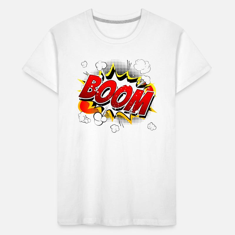 Boom Comic Graphic T-shirt bio Premium Enfant