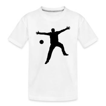 Handball Gardien - T-shirt bio Premium Enfant - blanc - Devant
