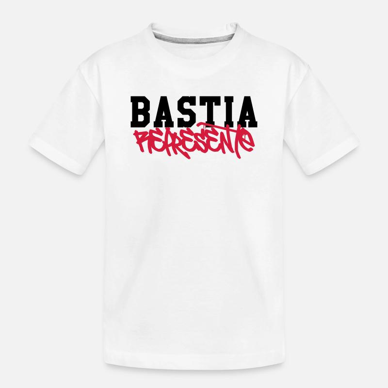 Bastia Représente - T-shirt bio Premium Enfant - blanc