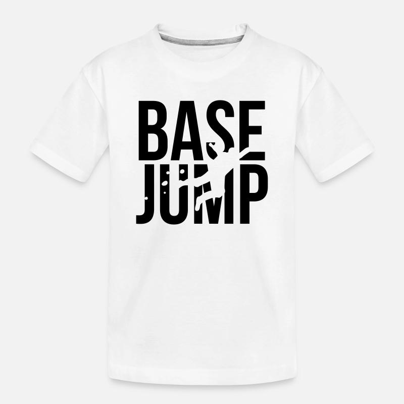 BASE jump - T-shirt bio Premium Enfant - blanc