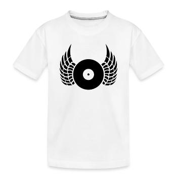dj - T-shirt bio Premium Enfant - blanc - Devant