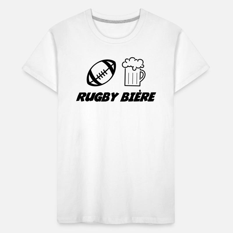 Rugby Kids' Premium Organic T-Shirt