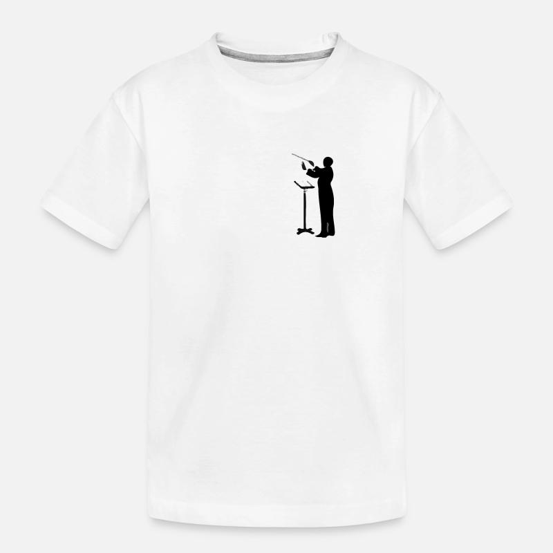 Dirigent - Kinder Premium Bio T-Shirt - Weiß