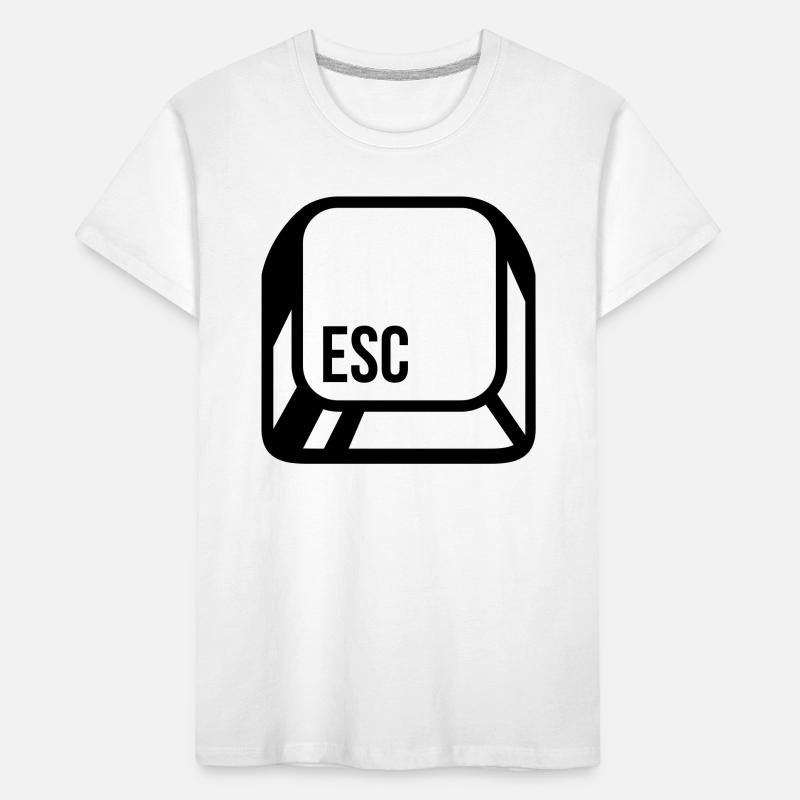 Computer button Kids' Premium Organic T-Shirt