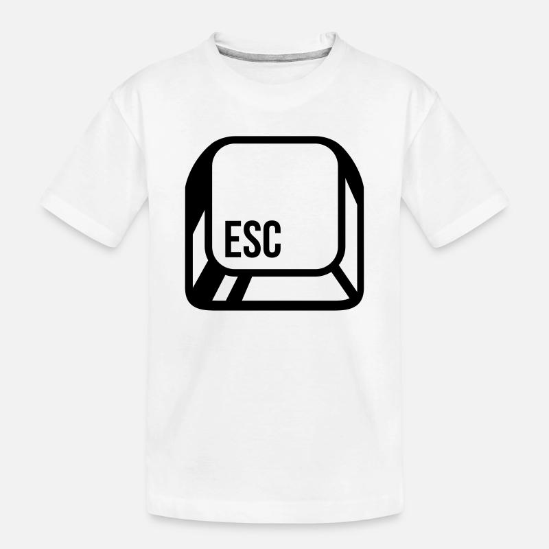 ordinateur - T-shirt bio Premium Enfant - blanc