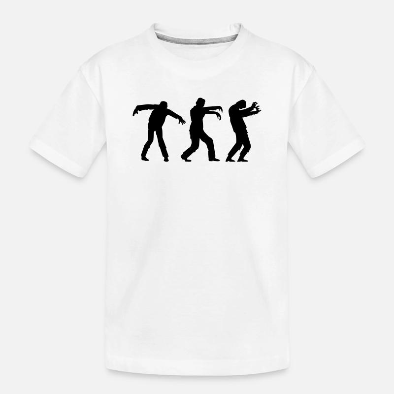 zombies - Kinder Premium Bio T-Shirt - Weiß