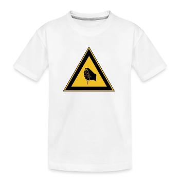 Slotracer - Kinder Premium Bio T-Shirt - Weiß - Vorne