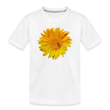 tournesol - T-shirt bio Premium Enfant - blanc - Devant