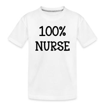 Infirmière / Infirmier / Hôpital / Médecine / - T-shirt bio Premium Enfant - blanc - Devant