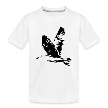 mouette - T-shirt bio Premium Enfant - blanc - Devant