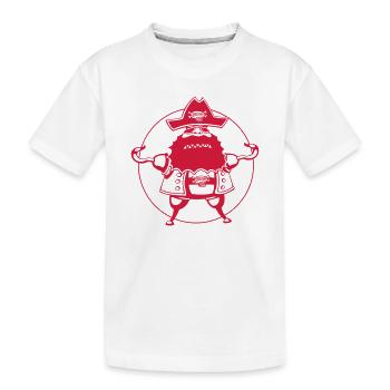 Pur pirate - T-shirt bio Premium Enfant - blanc - Devant