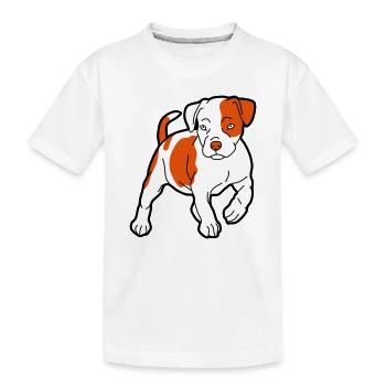American Staffordshire Terrier - T-shirt bio Premium Enfant - blanc - Devant