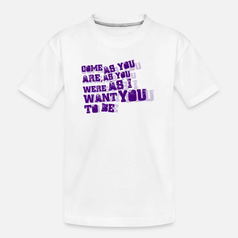 Nirvana - Venez comme vous êtes - T-shirt bio Premium Enfant - blanc