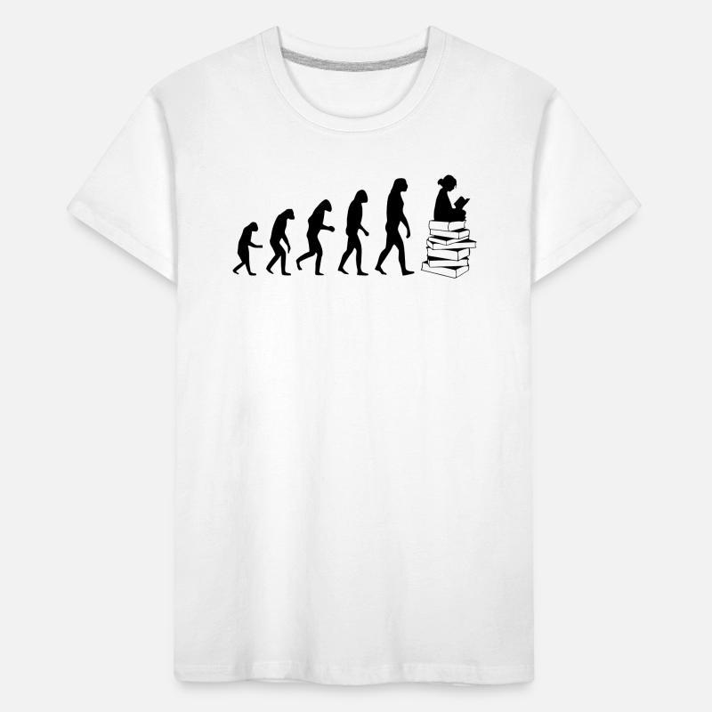 Lire l'évolution T-shirt bio Premium Enfant