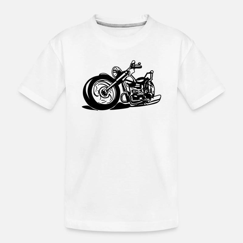 Chopper / moto - T-shirt bio Premium Enfant - blanc