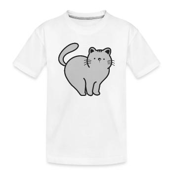 Chats Chats - T-shirt bio Premium Enfant - blanc - Devant