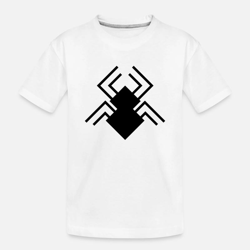 Spider-Man Logo - Kinder Premium Bio T-Shirt - Weiß