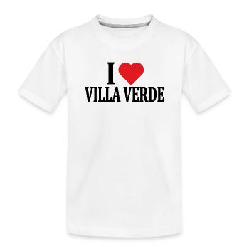 J’adore Villa Verde t-shirt Sardaigne - T-shirt bio Premium Enfant - blanc - Devant